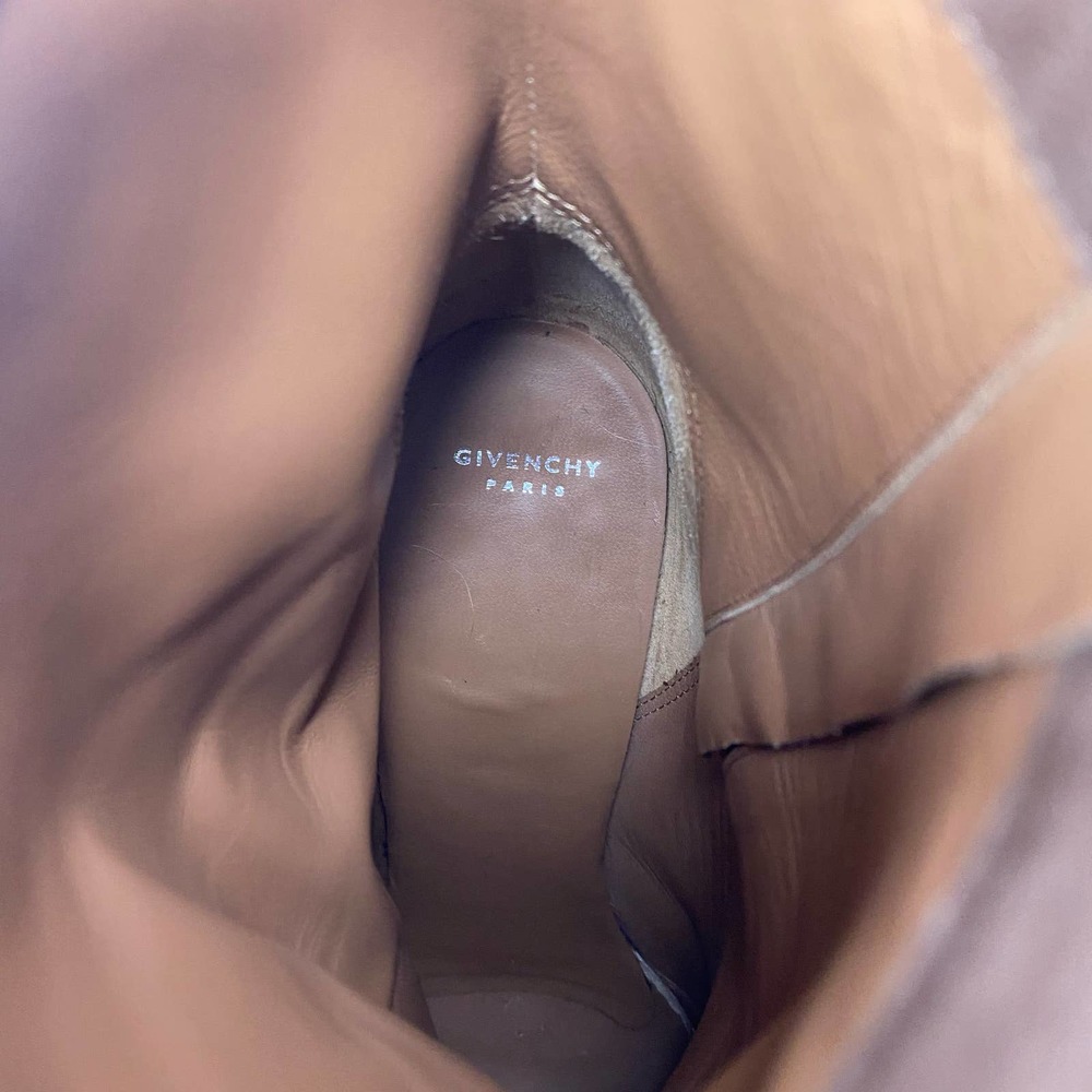 Givenchy Shark Tooth Foldover Wedge Boots 10 - Picture 13 of 14